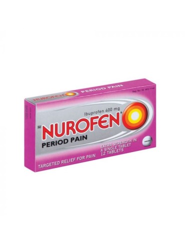 NUROFEN PERIOD PAIN 400MG TABLETS 12