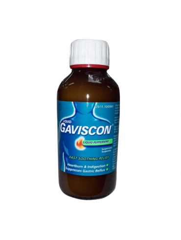 GAVISCON LIQUID PEPPERMINT 300ML