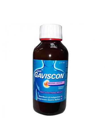  	GAVISCON LIQUID ANISEED 300ML