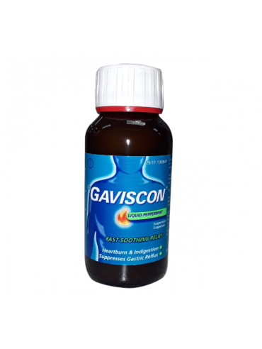 GAVISCON LIQUID PEPPERMINT 150ML