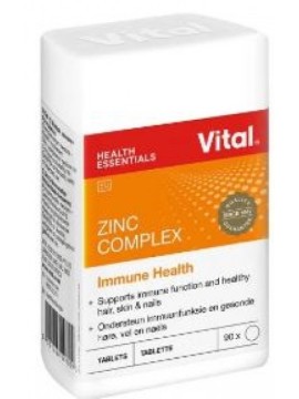 VITAL ZINC TAB 100