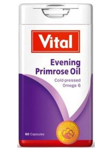 VITAL EVENING PRIMROSE OIL CAPS 60