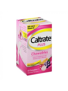CALTRATE PLUS CHEW 60