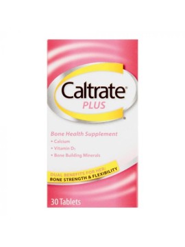 CALTRATE PLUS SOLID 30 TAB 500UI + VIT D