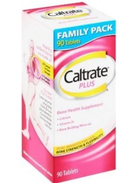 CALTRATE PLUS SOLID 90 TAB 500UI + VIT D