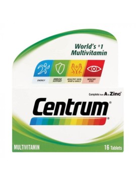 CENTRUM MULTIVITAMIN ADULT 16 TABS