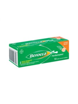 BEROCCA 10 EFF TAB ORANGE