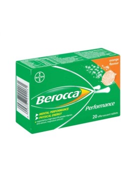 BEROCCA 20 EFF TAB ORANGE