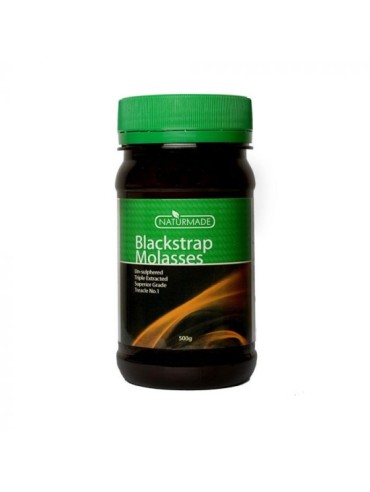 NATURMADE B/STRAP MOLLASSES 500G