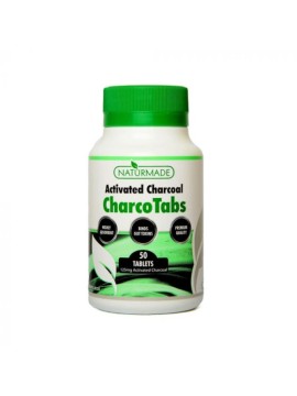 NATURMADE CHARCO 125MG 50'S