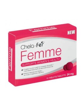 CHELA-FER TAB 24MG 15