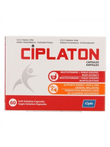 CIPLATON CAPS 60'S