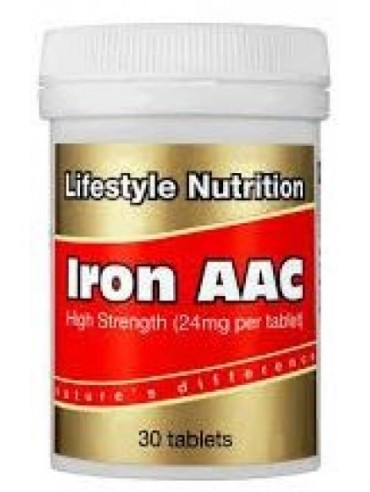 LIFESTYLE IRON AAC 30 TABS