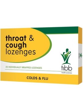 TIBB THROAT & COUGH LOZ 20'S