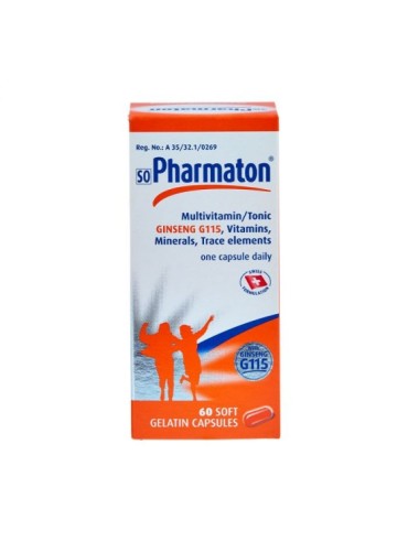 PHARMATON 60 CAPS
