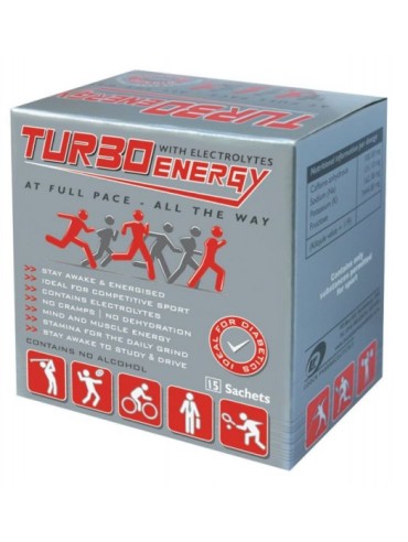 TURBO ENERGY SACHETS 15S