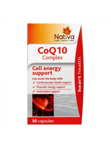 NATIVA COQ10 COMPLEX 30 CAPS