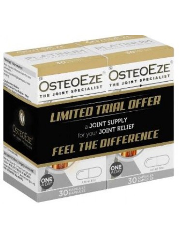 OSTEOEZE PLATINUM 30+30 CAPS BANDED