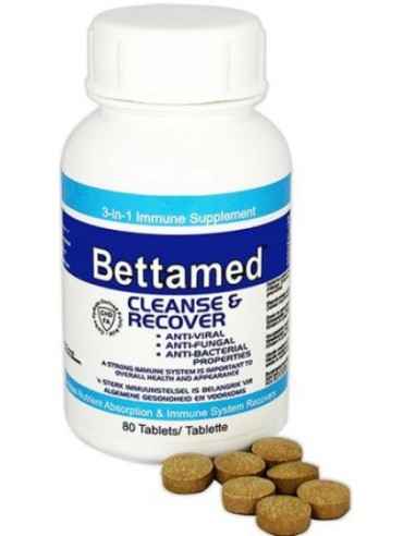 BETTAMED CLEANSE & RECOVER TAB 80