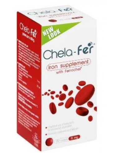 CHELA-FER TAB 15MG 60