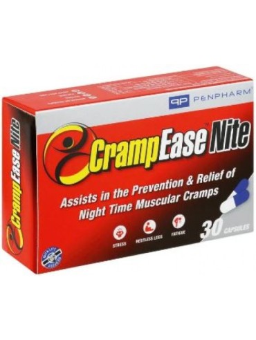 CRAMP EASE NITE CAPS 30'S