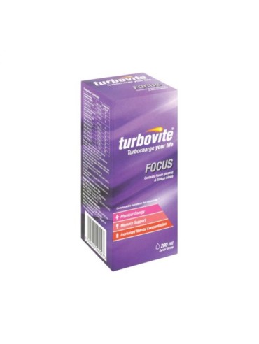 TURBOVITE FOCUS SYR 200ML (G-WHIZ)