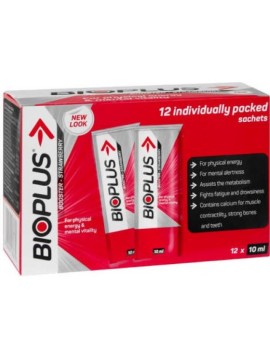 BIOPLUS BOOSTER SACHET 12 PACK STRAW