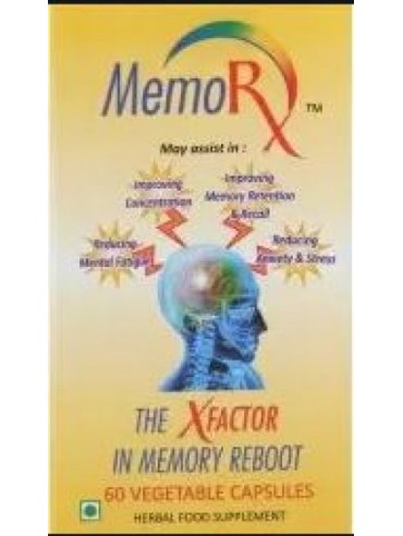 MEMORX 500MG CAP 60'S